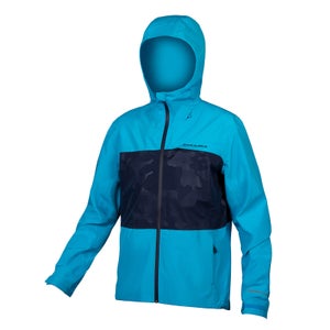 Men's SingleTrack Waterproof Jacket II - Electric Blue - XXXL