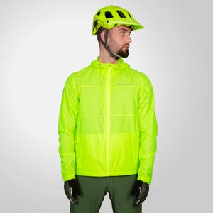 Men's Hummvee Windproof Shell Jacket - Bright Yellow - XXXL