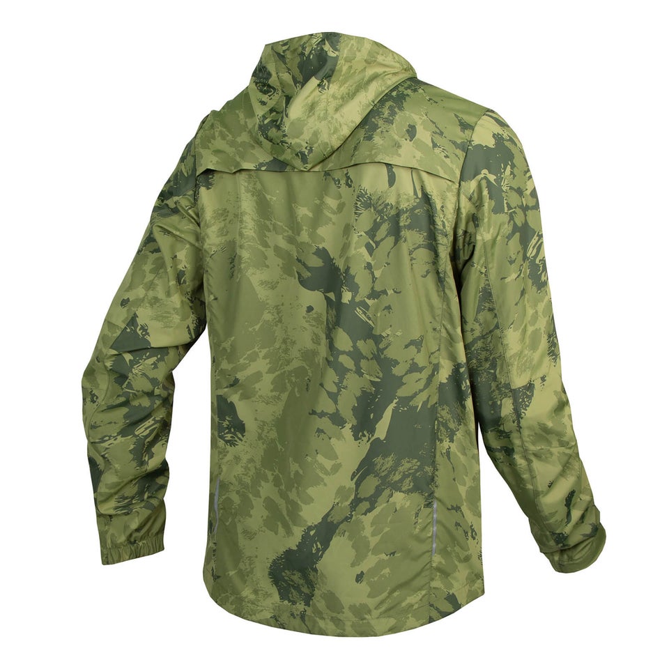 Men's Hummvee Windproof Shell Jacket - Olive Green