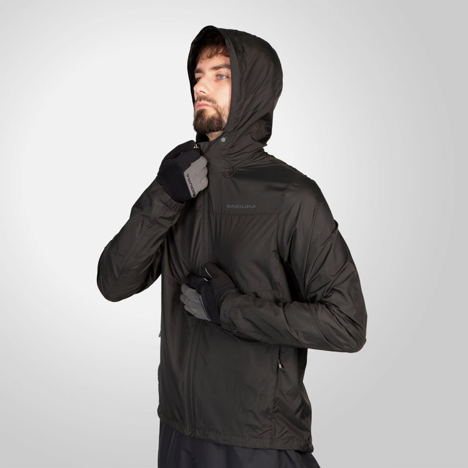 Men's Hummvee Windproof Shell Jacket - Black