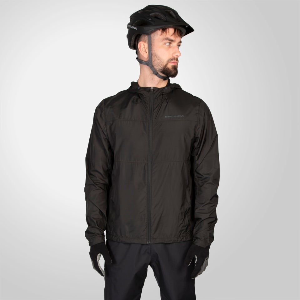 Men's Hummvee Windproof Shell Jacket - Black