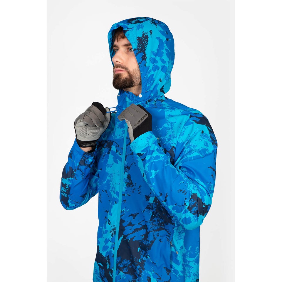 Men's Hummvee Windproof Shell Jacket - Electric Blue