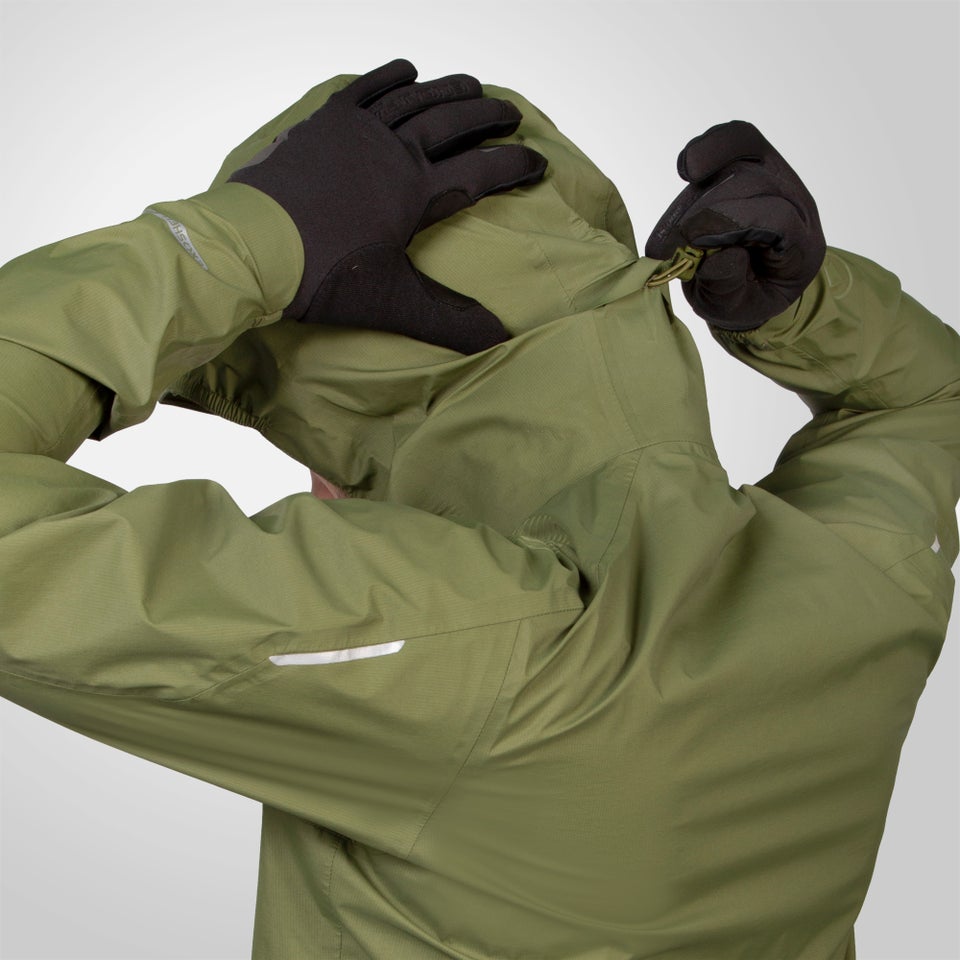 Men's GV500 Waterproof Jacket - Olive Green