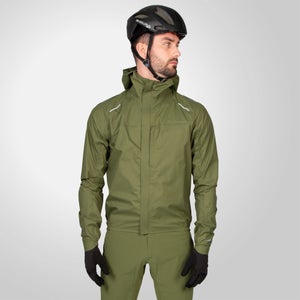 Men's GV500 Waterproof Jacket - Olive Green