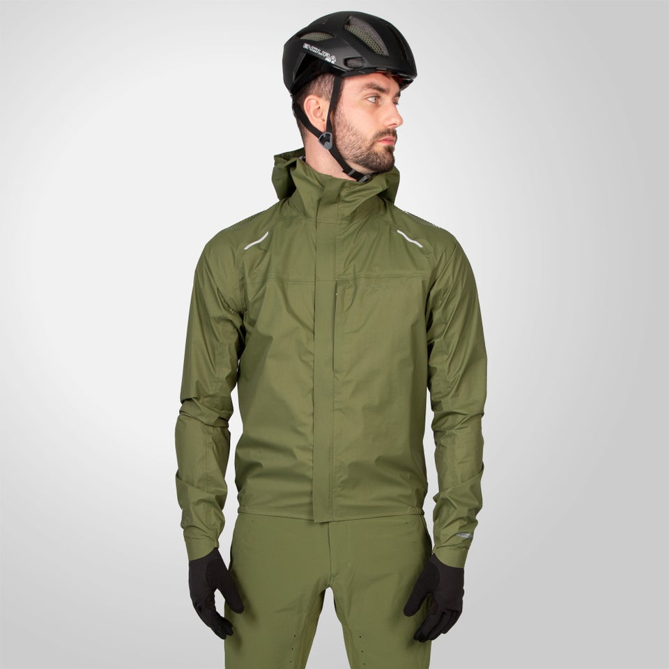 GV500 Wasserdichte Jacke für Herren - Olivgrün