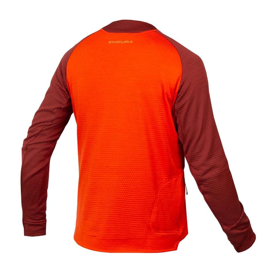 SingleTrack Fleece für Herren - Paprika
