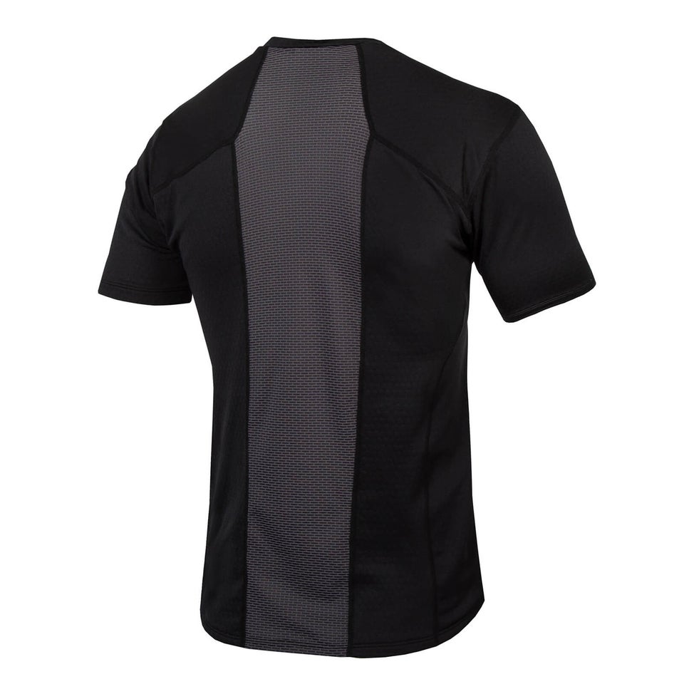 Kurzarm Transloft Baselayer für Herren - Schwarz
