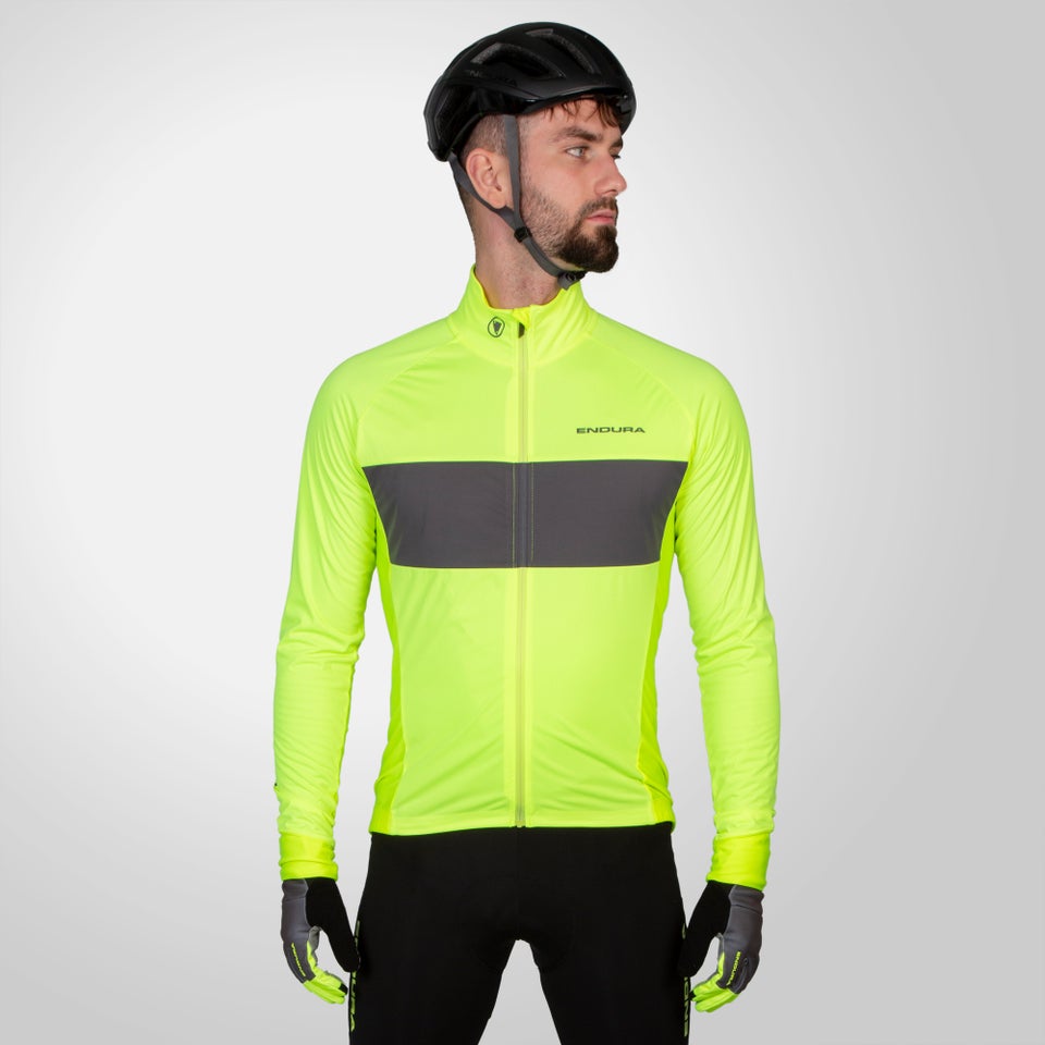 Men's FS260 Jetstream L/S Jersey II - Bright Yellow