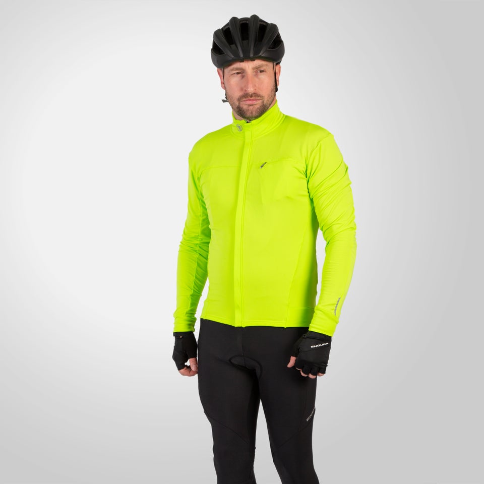 Xtract Roubaix Jacke (langarm) für Herren - Neon-Gelb