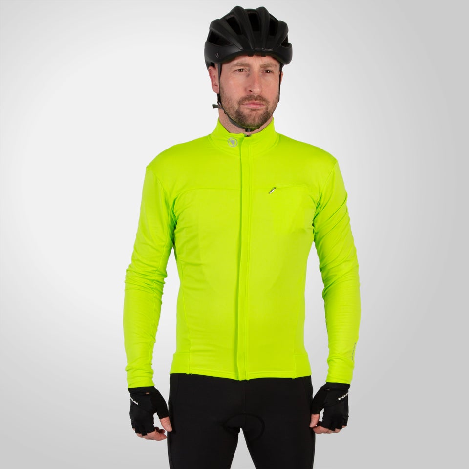 Men's Xtract Roubaix L/S Jersey - Bright Yellow