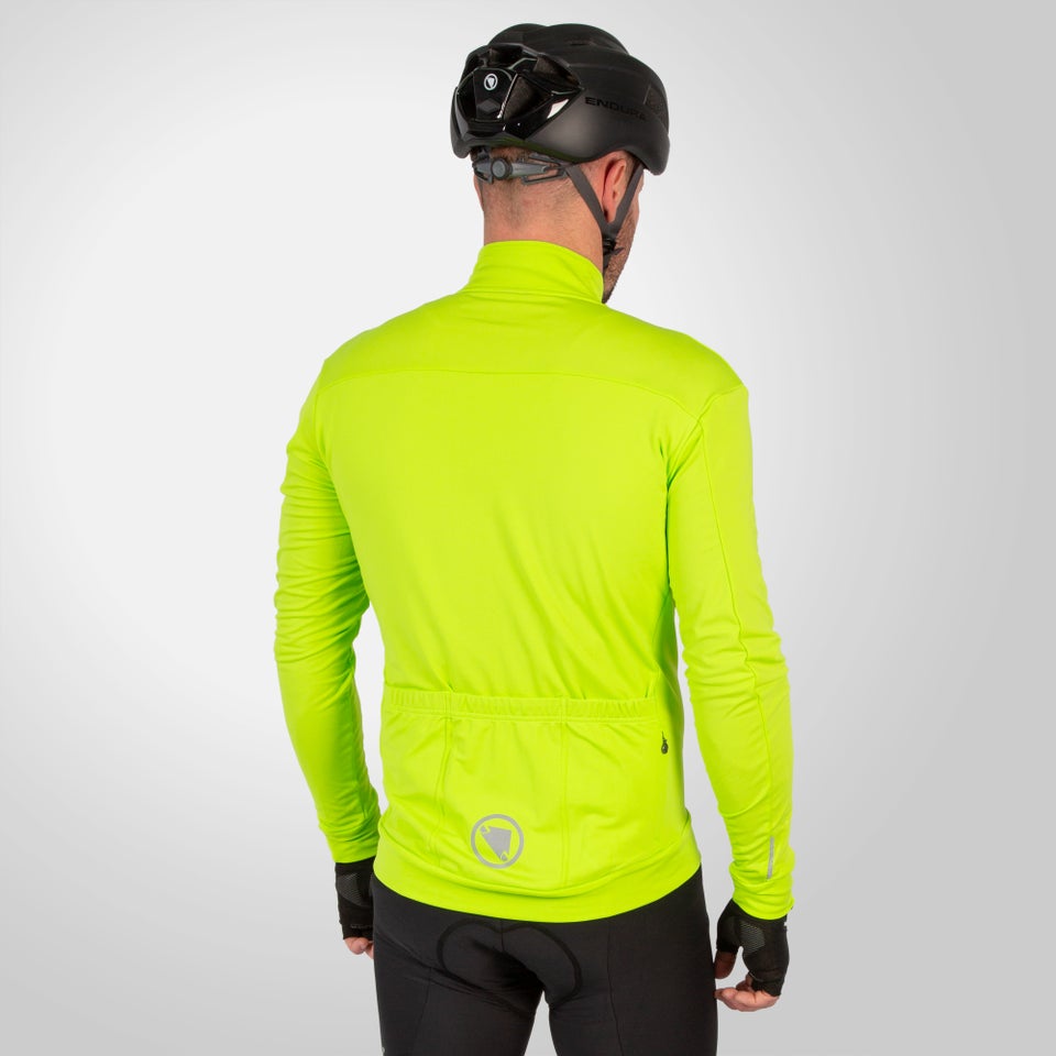 Men's Xtract Roubaix L/S Jersey - Bright Yellow