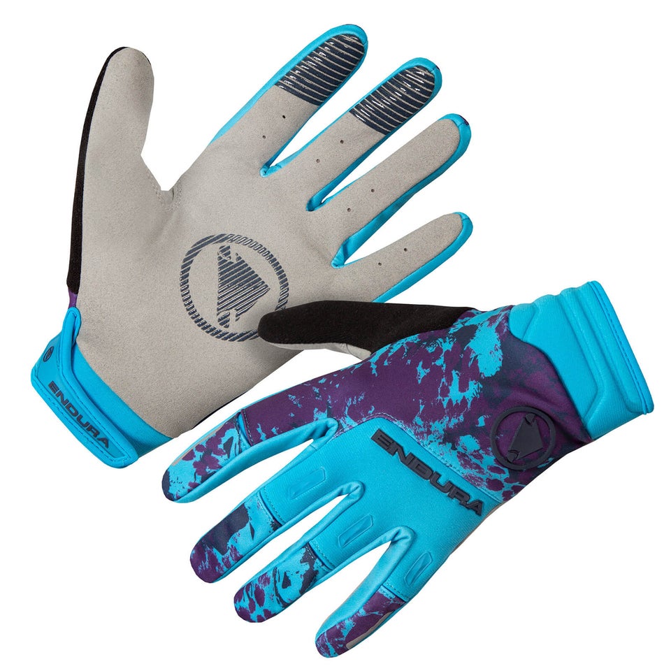 SingleTrack Windproof Gloves - Blueberry