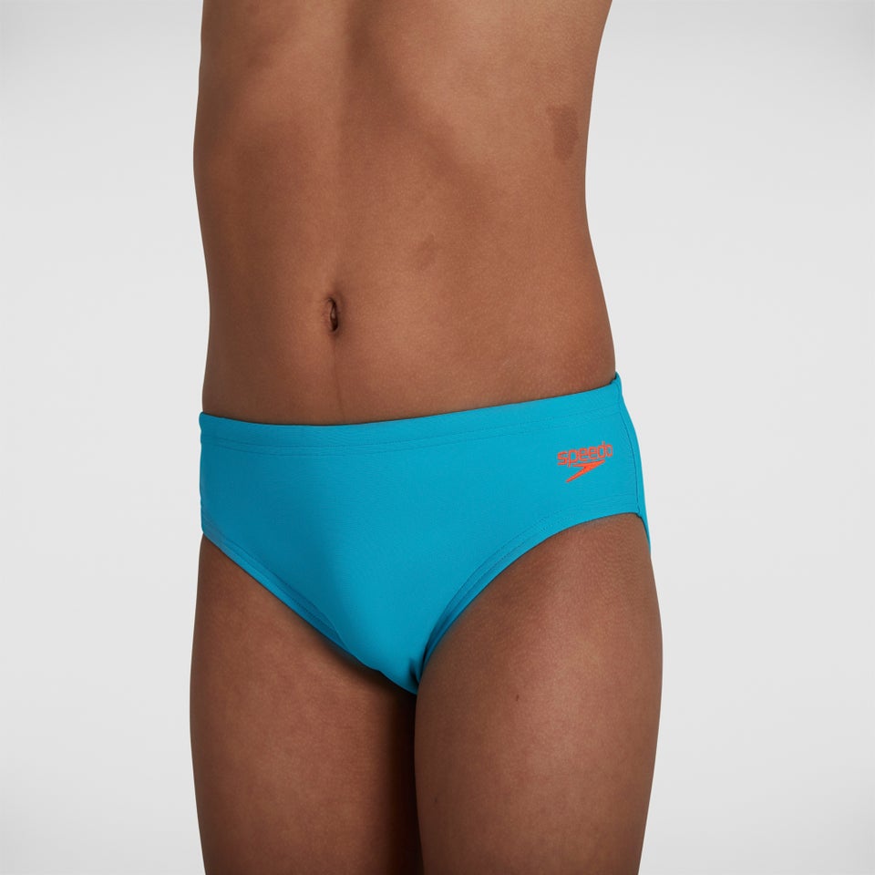 Slip de bain Logo 6,5 cm Bleu