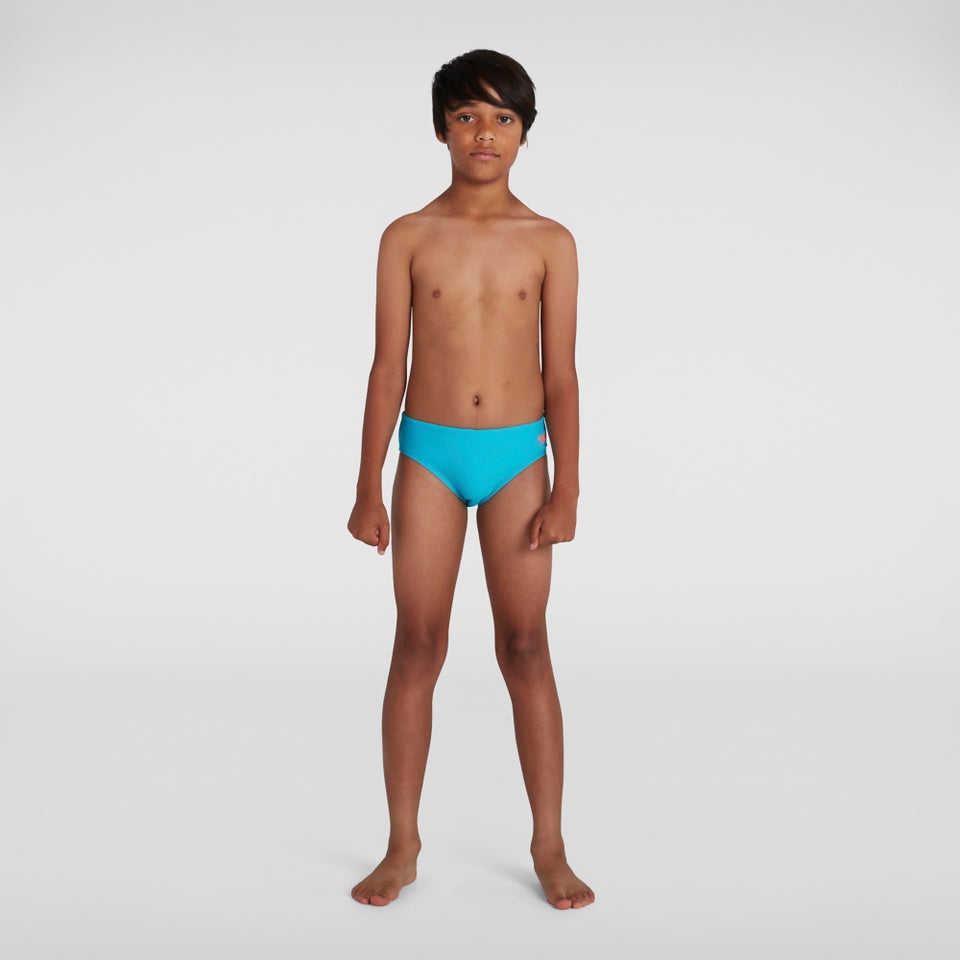 Slip de bain Logo 6,5 cm Bleu