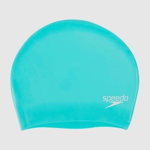Bonnet de bain pour cheveux longs Vert - One Size