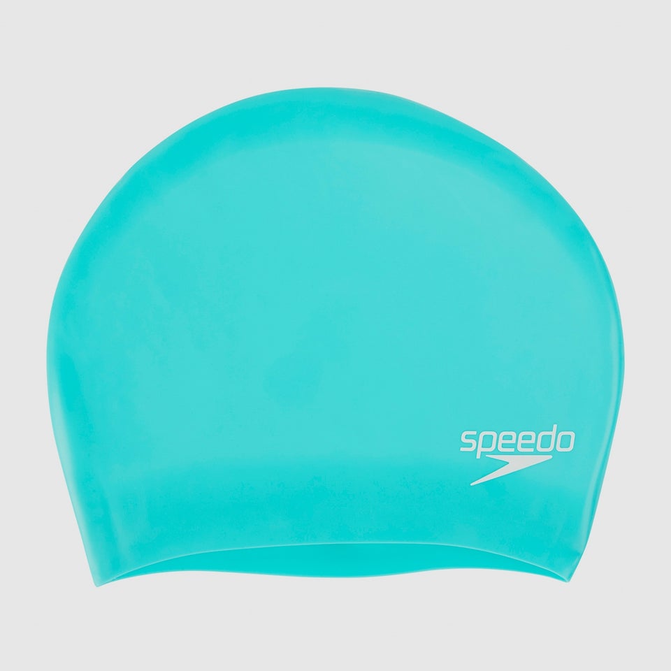 Long Hair Cap Turquoise