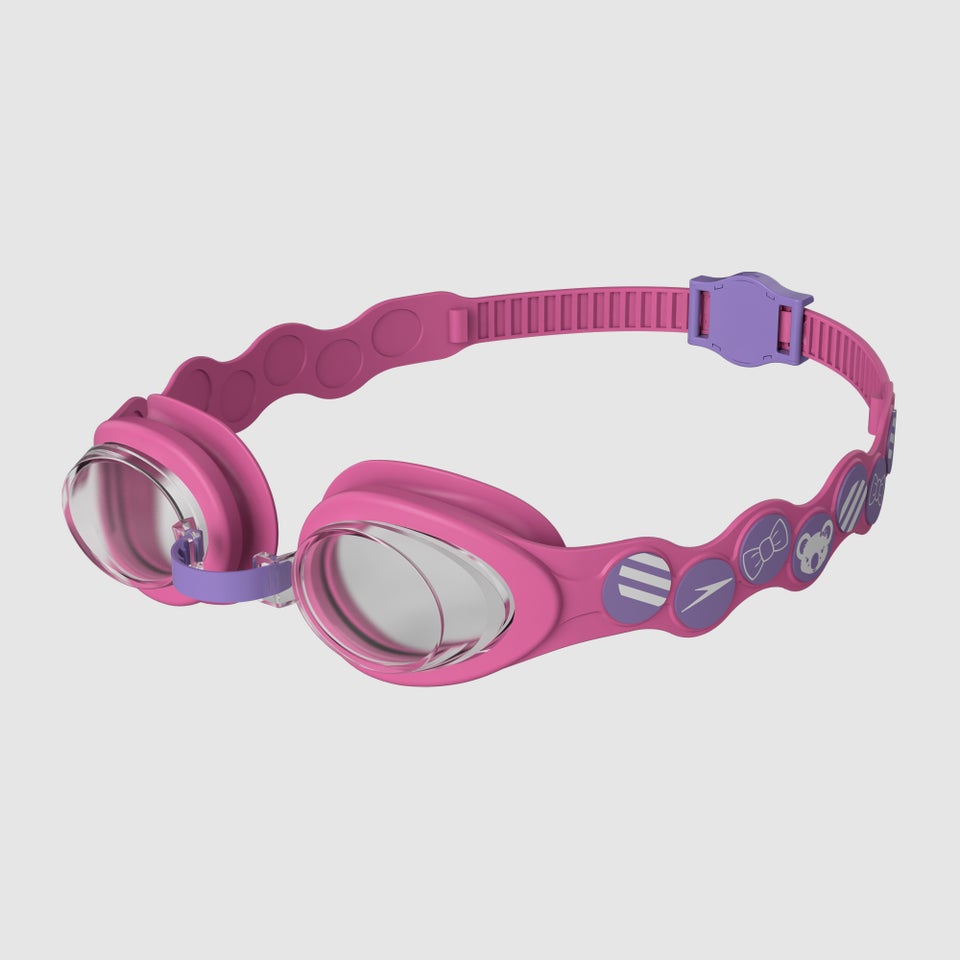 Lunettes de natation enfant Sea Squad Spot Rose/Violet