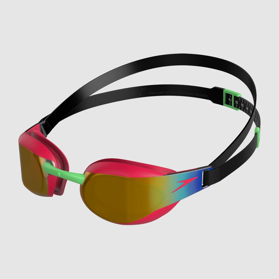 Junior Fastskin Elite Mirror Goggles Red