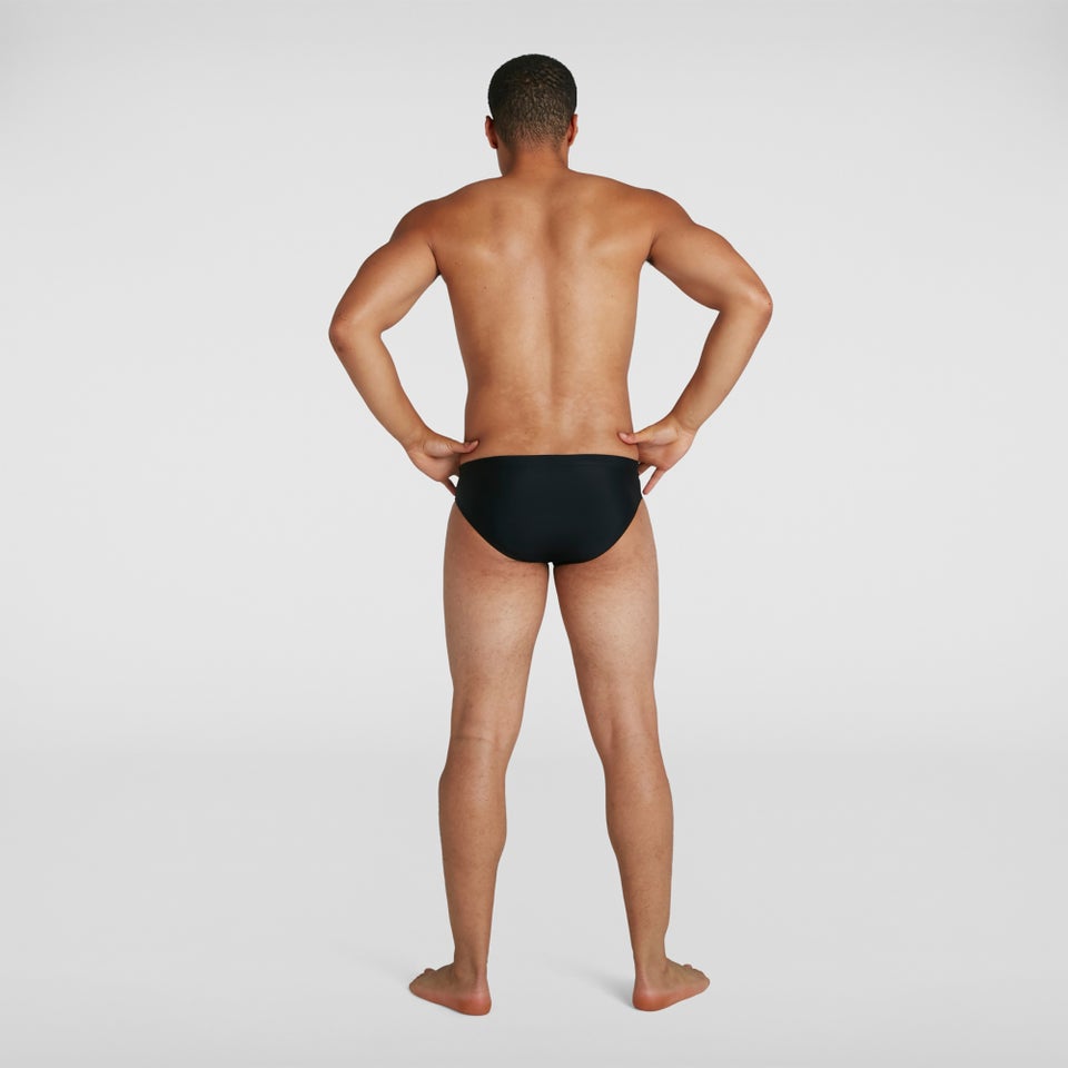 Slip de bain Homme Tech Placement 7 cm Noir