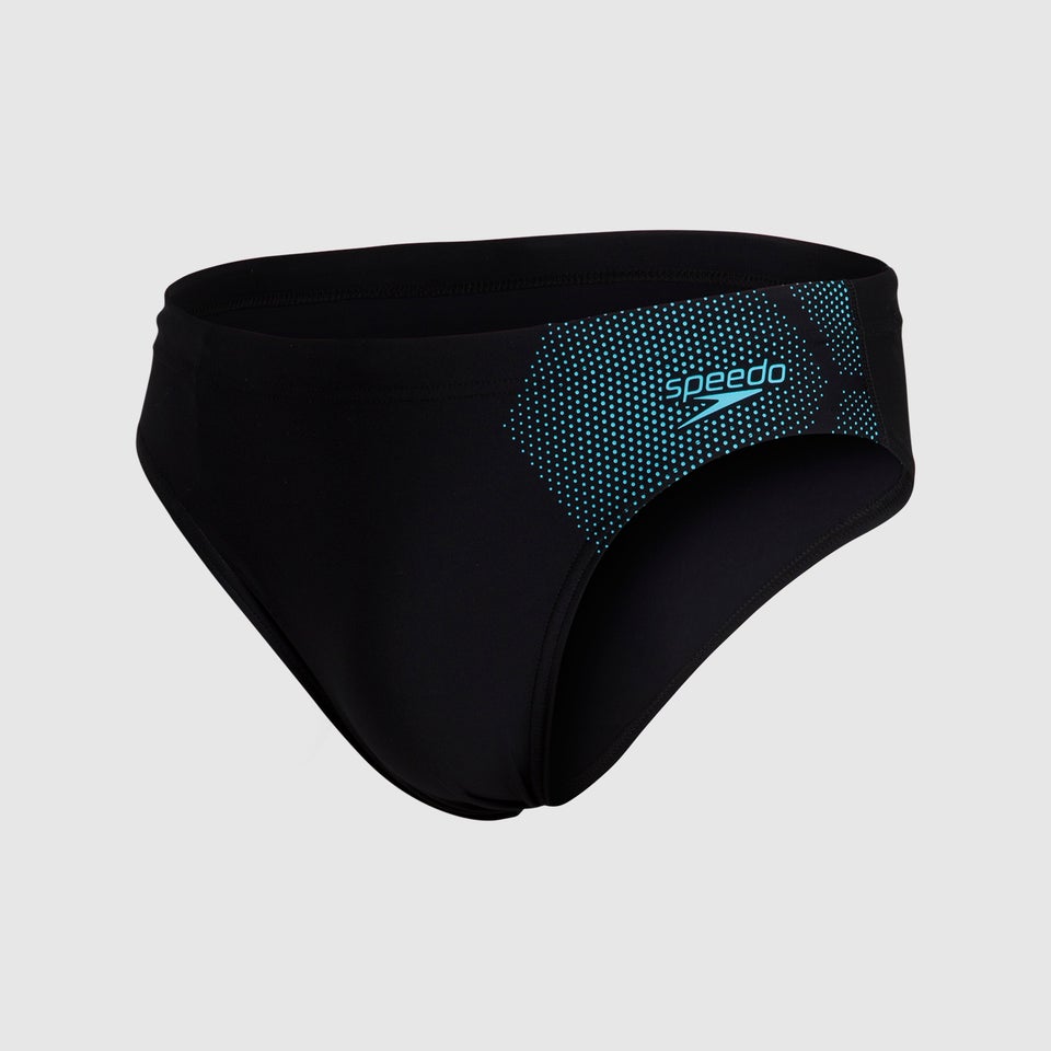 Slip de bain Homme Tech Placement 7 cm Noir