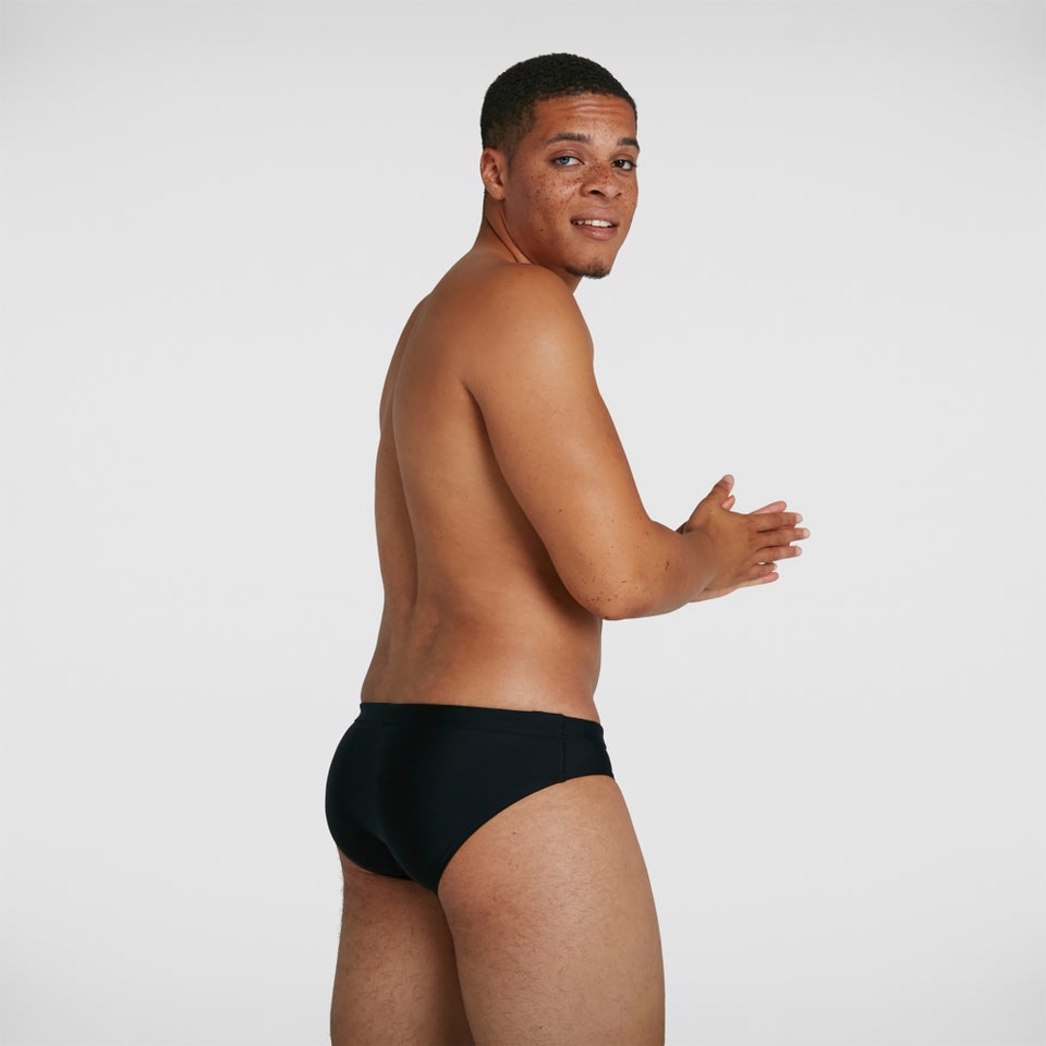 Slip de bain Homme Tech Placement 7 cm Noir