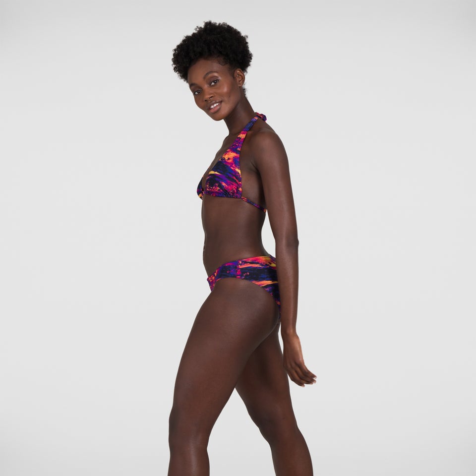 Women's Mix & Match Brief Printed Black/Pink