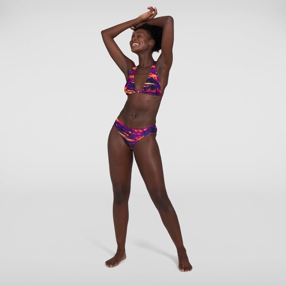 Women's Mix & Match Brief Printed Black/Pink