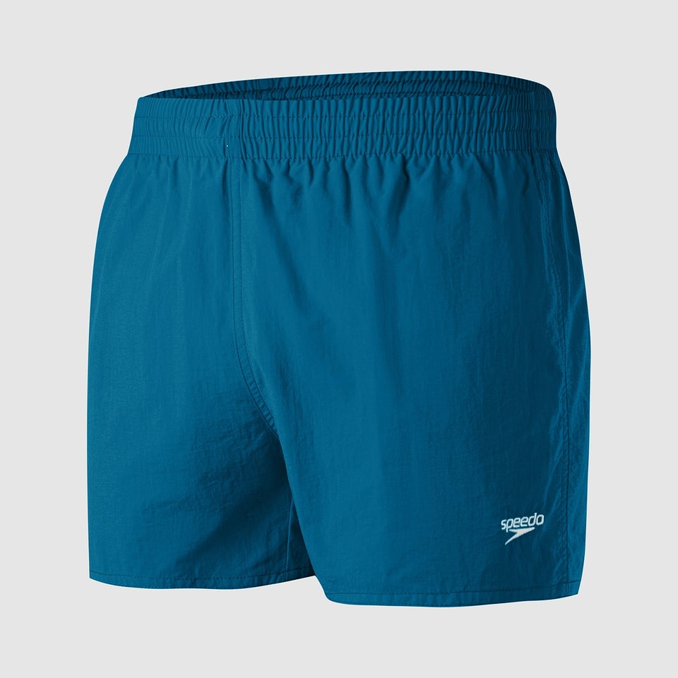 Men's Fitted Leisure 13" Swim Shorts Teal