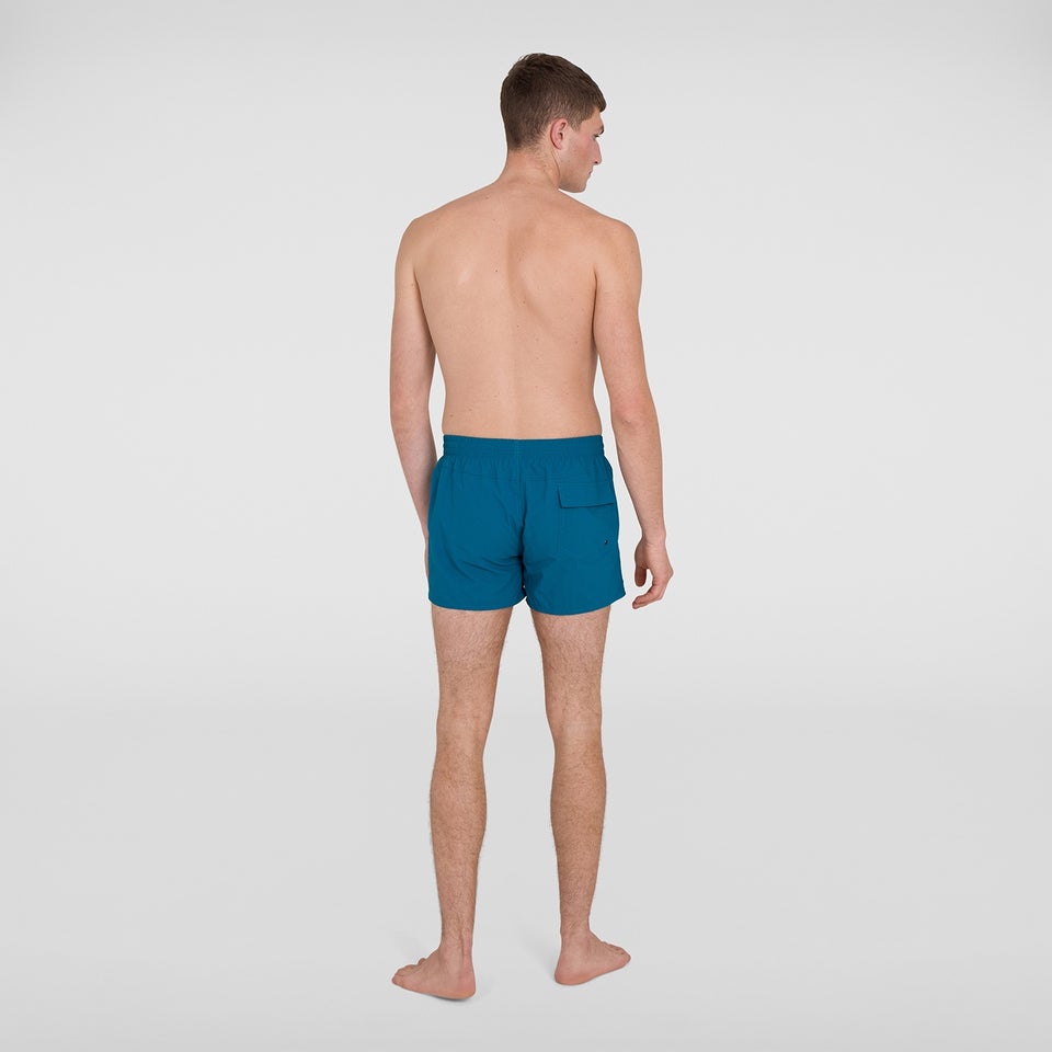 Men's Fitted Leisure 13" Swim Shorts Teal