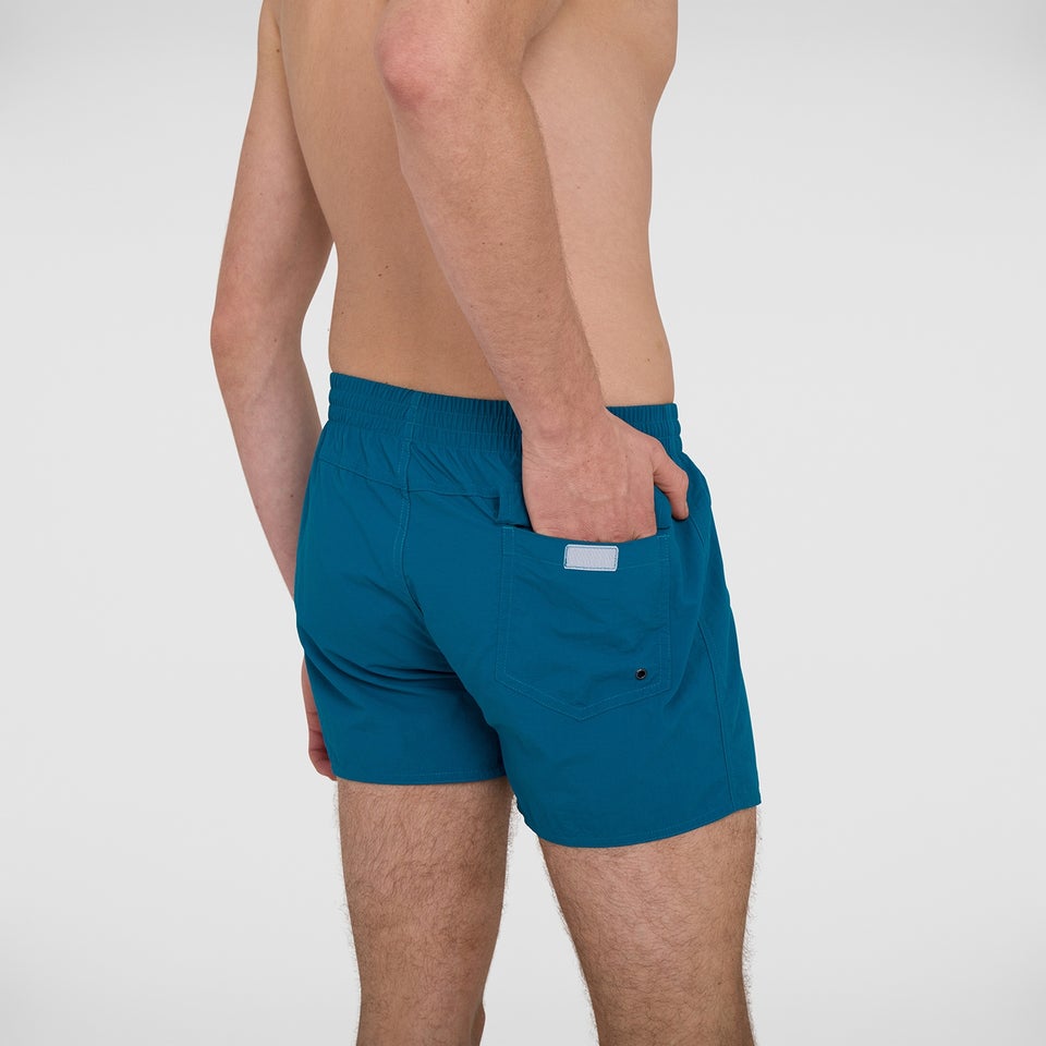 Men's Fitted Leisure 13" Swim Shorts Teal