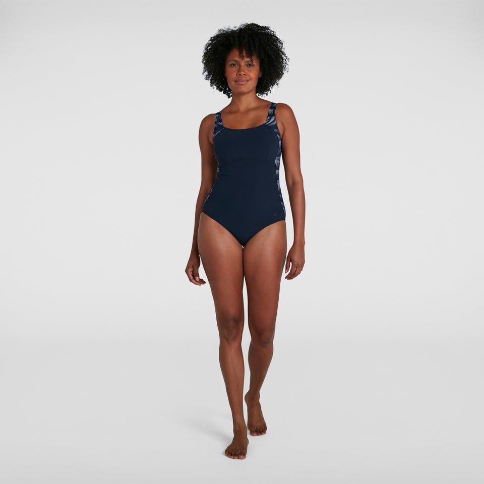Maillot de bain Femme LunaLustre Imprimé Bleu marine