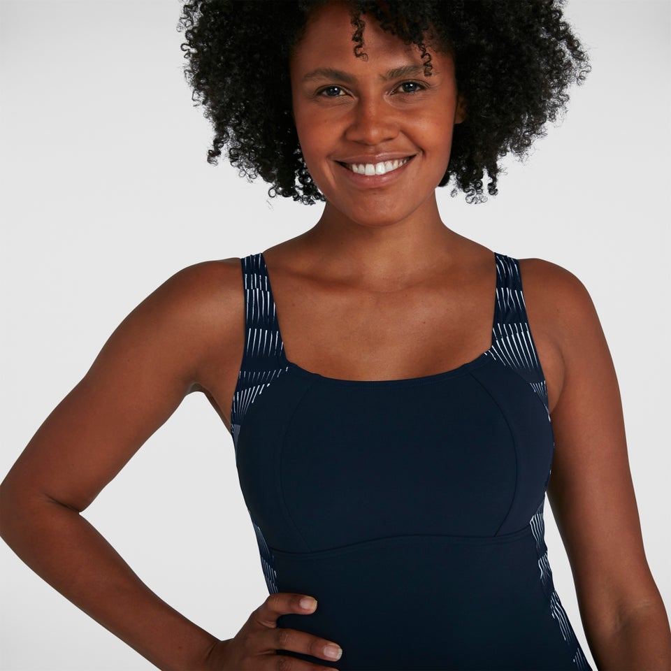 Maillot de bain Femme LunaLustre Imprimé Bleu marine