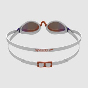 Erwachsene Fastskin Speedsocket 2 Mirror Schwimmbrille in Weiß