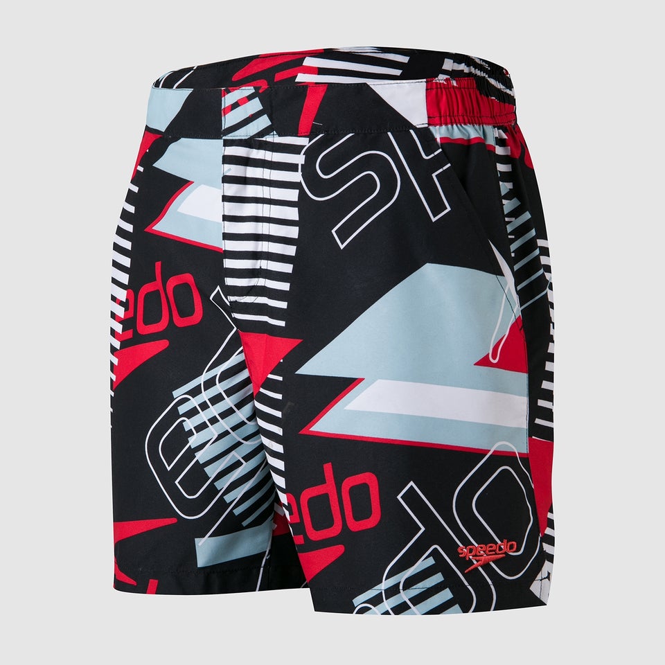 Men's Vintage Paradise 16" Swim Shorts Black