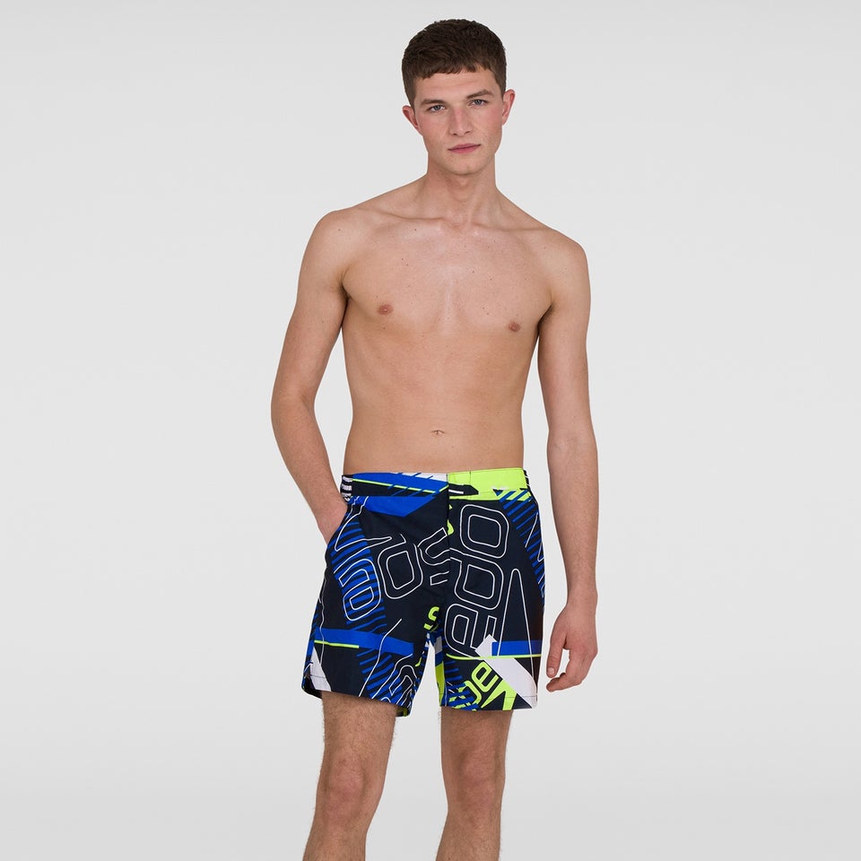 Men's Vintage Paradise 16" Swim Shorts Navy