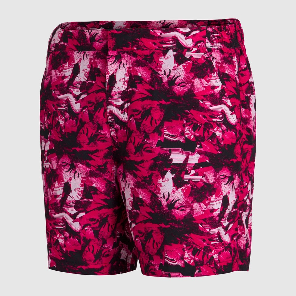 Short de bain Homme Vintage Paradise 40 cm Noir