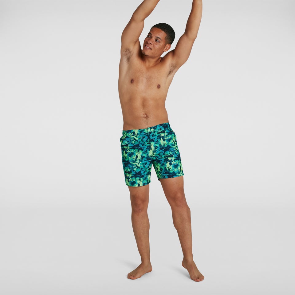 Men's Vintage Paradise 16" Swim Short Navy