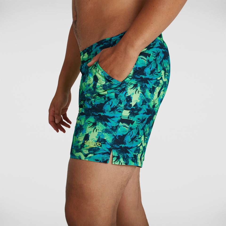 Men's Vintage Paradise 16" Swim Short Navy