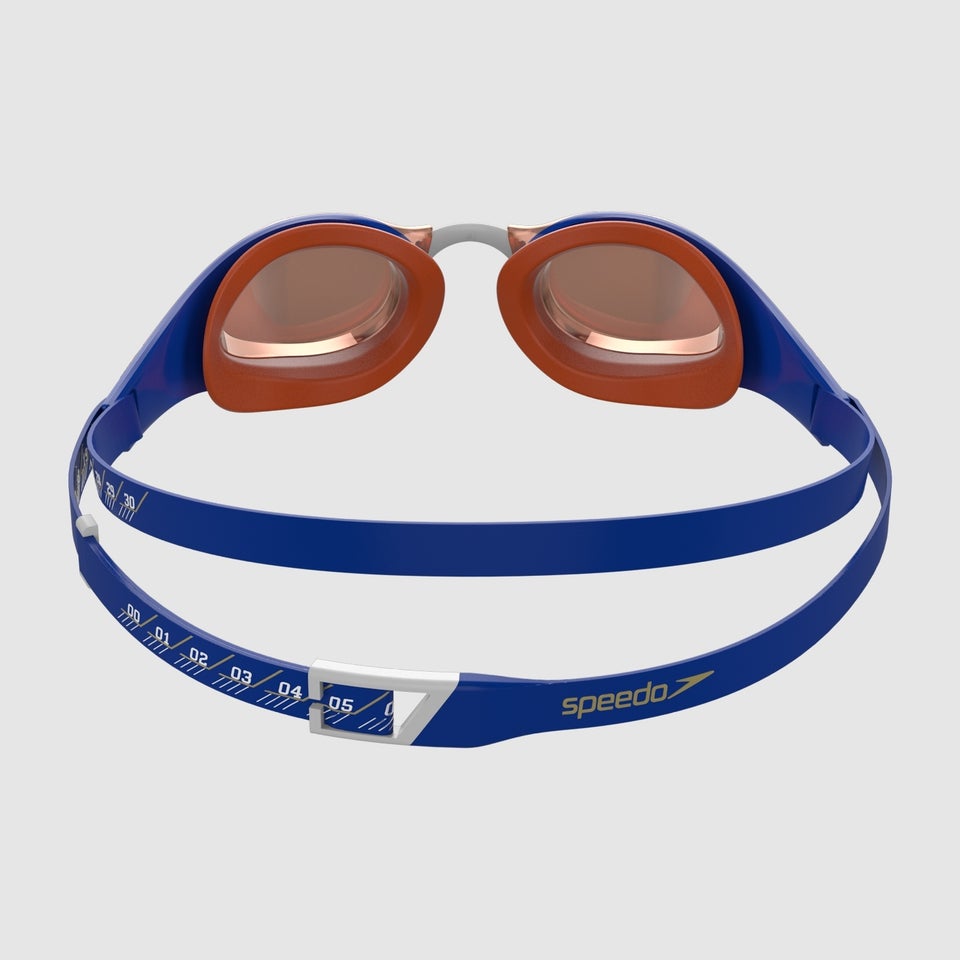 Lunettes de natation Adulte Fastskin Pure Focus Miroir Bleues