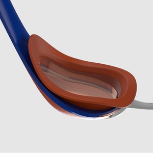 Lunettes de natation Adulte Fastskin Pure Focus Miroir Bleues