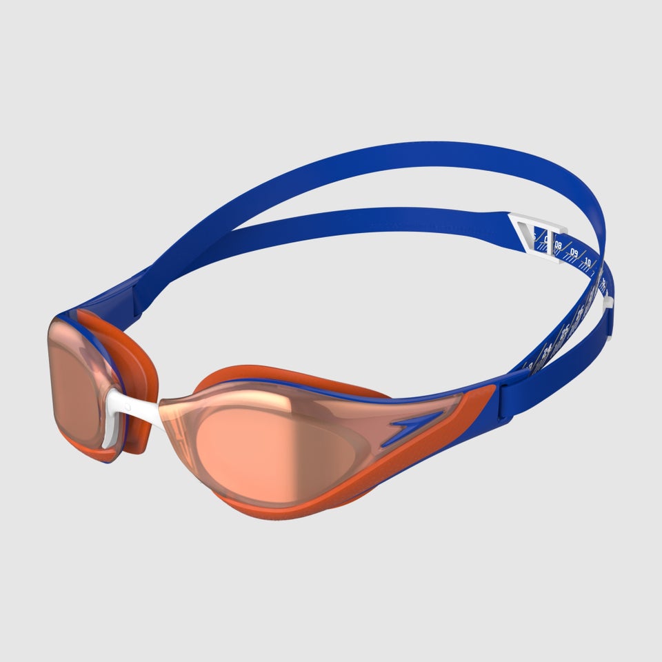 Lunettes de natation Adulte Fastskin Pure Focus Miroir Bleues