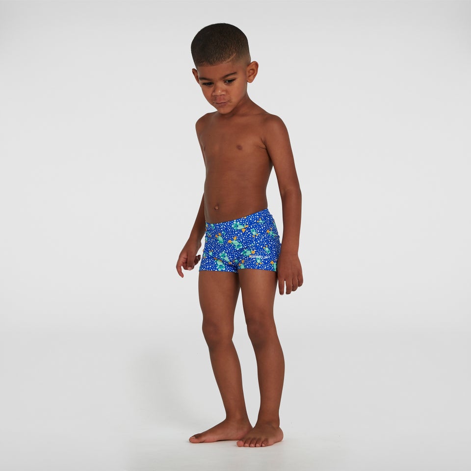 Boys' Corey Croc 11" Watershort Green/Blue