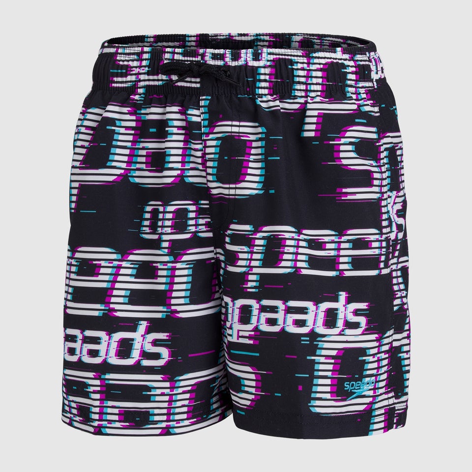 Short de bain Homme Imprimé 13 pouces Noir