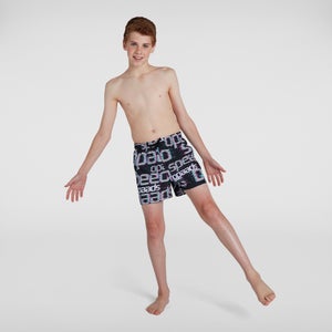 Short de bain Homme Imprimé 13 pouces Noir