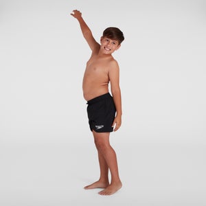 Klassische Badeshorts 33 cm Rot für Jungen