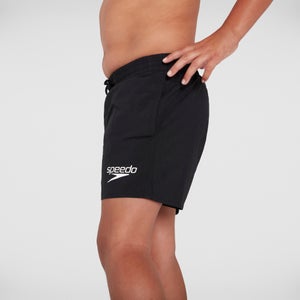 Klassische Badeshorts 33 cm Rot für Jungen