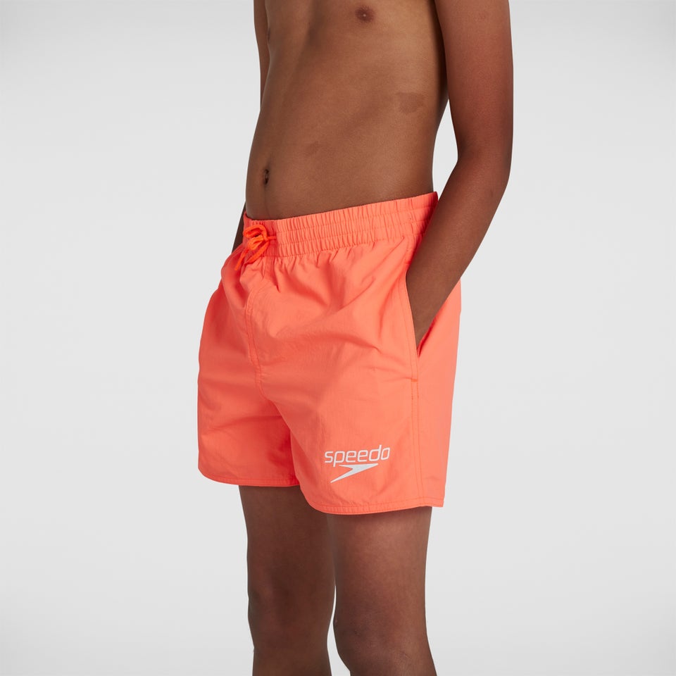 Jungen Essential 13" Badeshorts in Orange