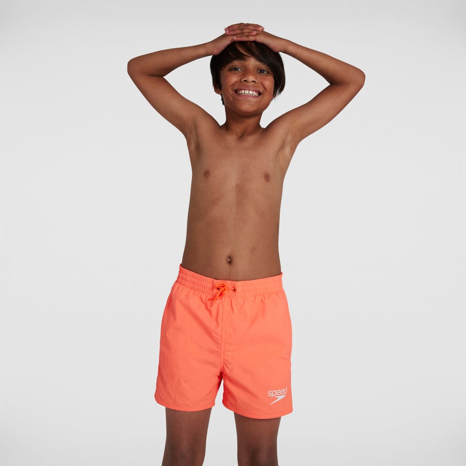 Jungen Essential 13" Badeshorts in Orange