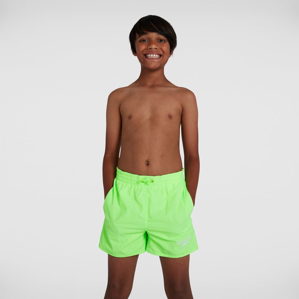 Short de bain Garçon Essential 13 pouces Vert