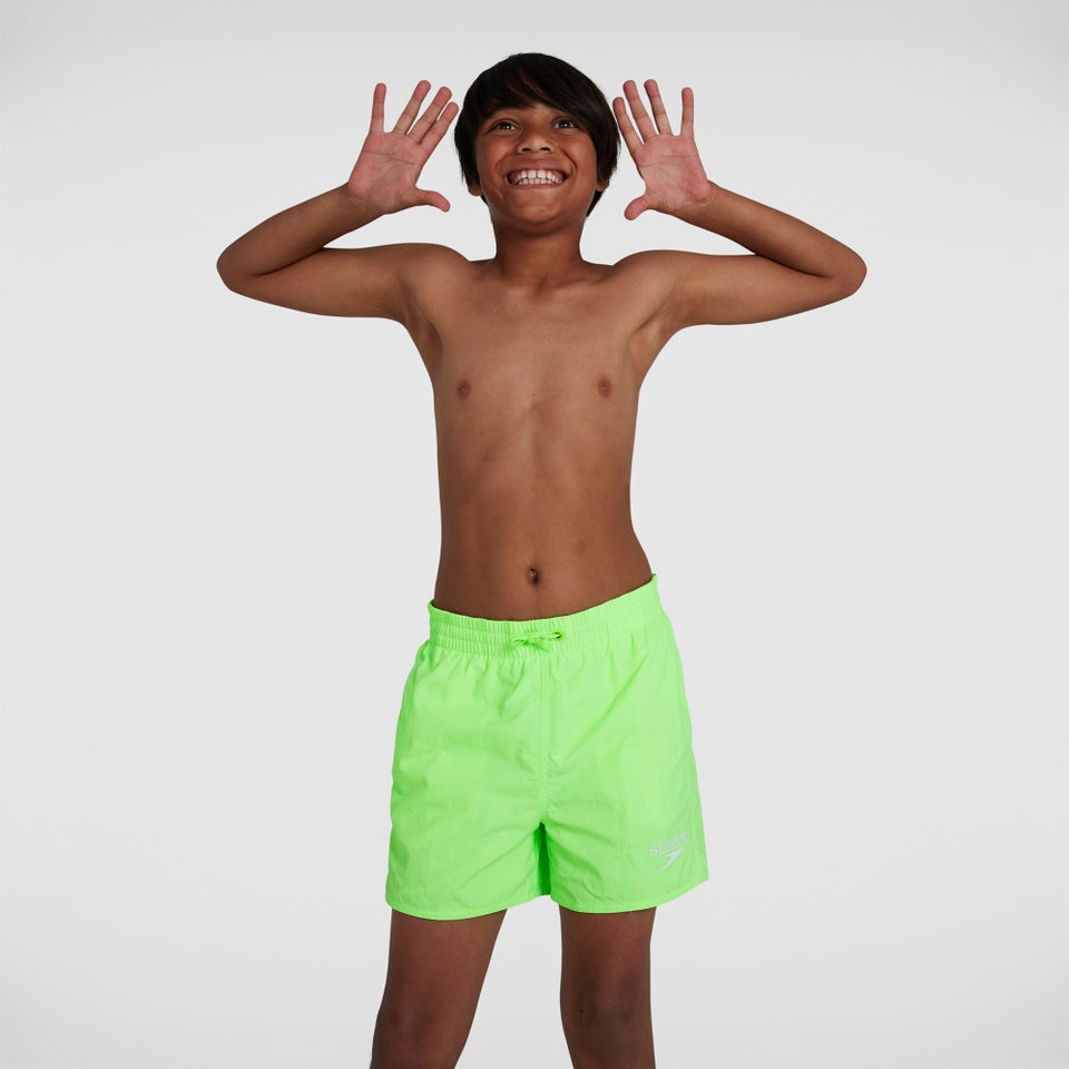 Short de bain Garçon Essential 13 pouces Vert